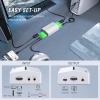imageAmpliGame FIFINE Gaming Controller with 4K Capture Card Kit Streaming Keyboard with 15 Shortcuts Macro Keys 1080P Capture Card with HDMI Port RGB Compatible with SwitchXBOXPS5PC D6V3 White