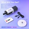 imageFIFINE USBXLR Dynamic Microphone for Podcast Recording PC Computer Gaming Streaming Mic with RGB Light Mute Button Headphones Jack Desktop Stand Vocal Mic for Singing YouTubeAmpliGame AM8White