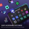 imageFifine AmpliGame Stream Controller with 15 Macro Keys Streaming Keyboard with Trigger Actions in OBSTwitchYouTubeStreamlabs Shortcut Buttons Keypad Works with Mac and PCD6Black