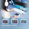 imageFifine AmpliGame Stream Controller with 15 Macro Keys Streaming Keyboard with Trigger Actions in OBSTwitchYouTubeStreamlabs Shortcut Buttons Keypad Works with Mac and PCD6White