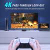 imageFifine AmpliGame Stream Controller with Video Capture Card Bundle Gaming Keyboard with 15 Macro Keys Trigger Actions 4K HDMI Capture Card Set Compatible with PS4PS5 OBS Studio D6V3 Black